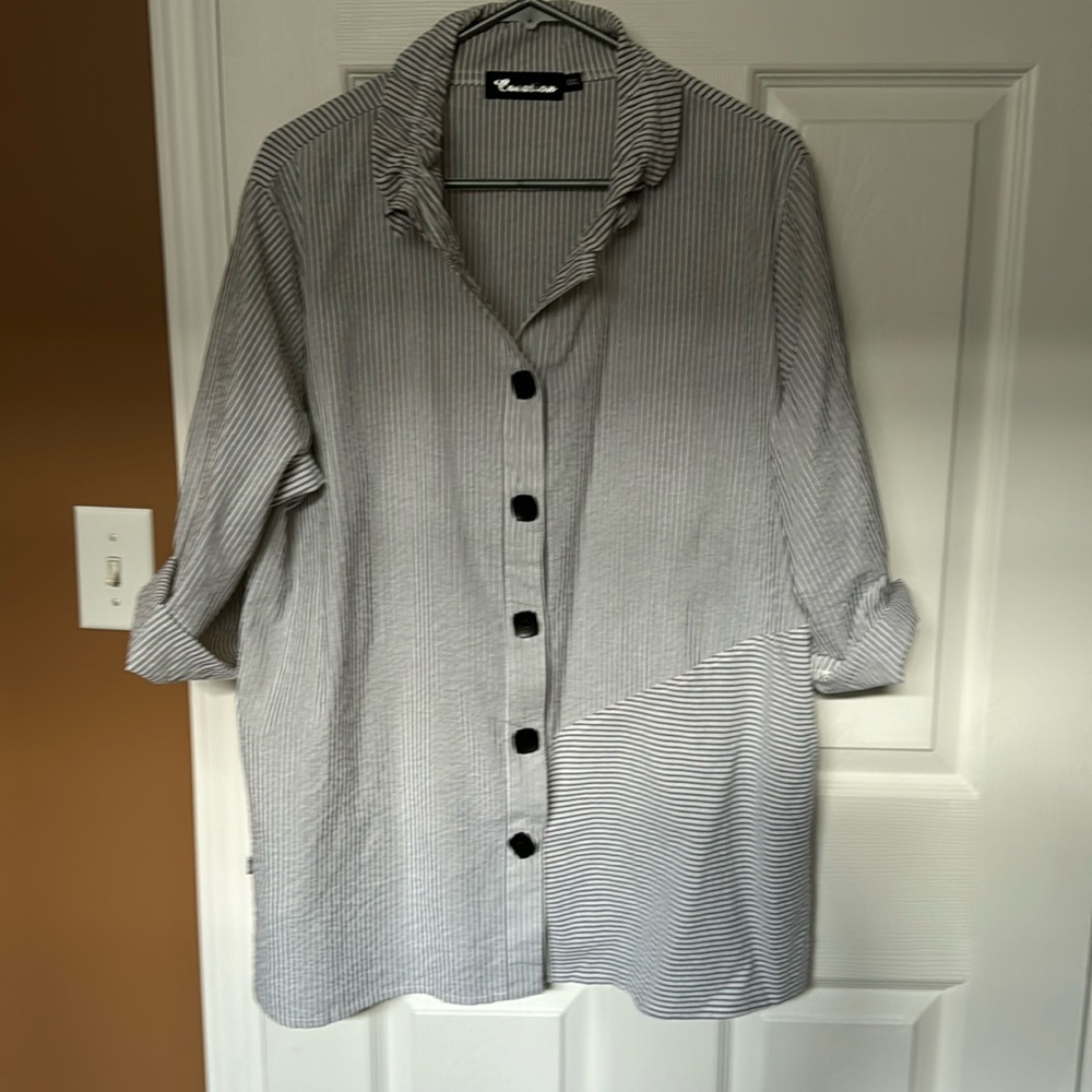 Creation  3/4 Sleeve Tunic Top Size XXL NWOT